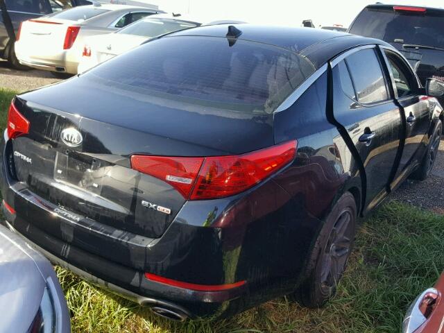 5XXGN4A79DG214105 - 2013 KIA OPTIMA EX BLACK photo 4