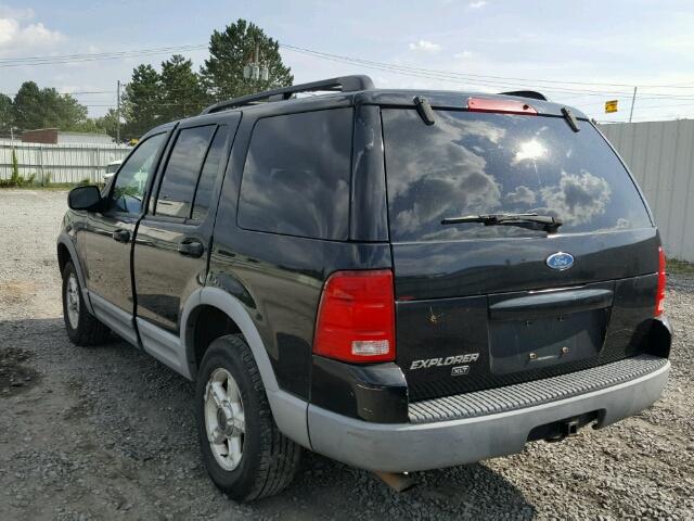 1FMZU73K92ZC85101 - 2002 FORD EXPLORER X BLACK photo 3