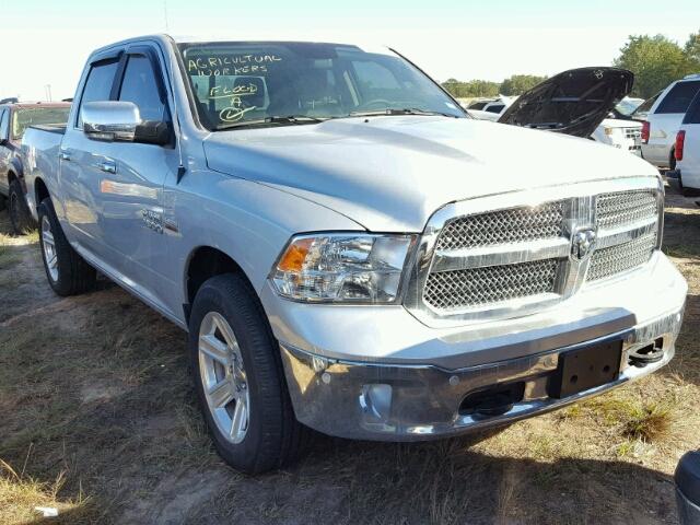 1C6RR6LT5HS730628 - 2017 RAM 1500 SLT SILVER photo 1