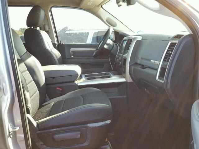 1C6RR6LT5HS730628 - 2017 RAM 1500 SLT SILVER photo 5