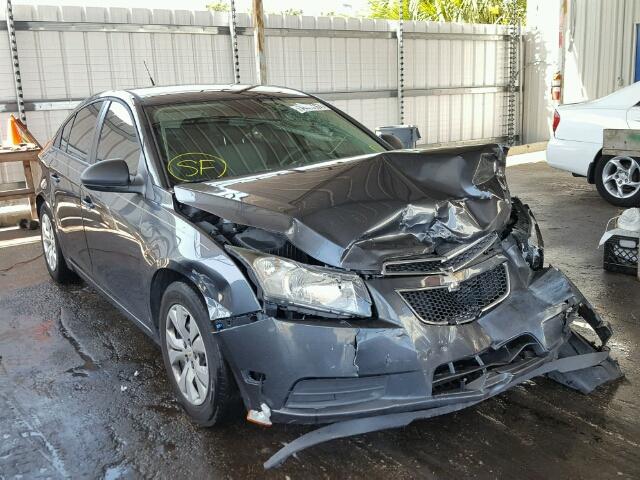 1G1PA5SH6D7162328 - 2013 CHEVROLET CRUZE LS GRAY photo 1