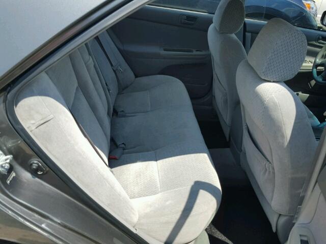 4T1BE32K94U863285 - 2004 TOYOTA CAMRY LE GRAY photo 6