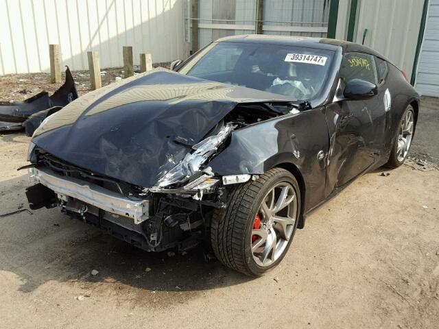 JN1AZ4EH2FM443528 - 2015 NISSAN 370Z BLACK photo 2