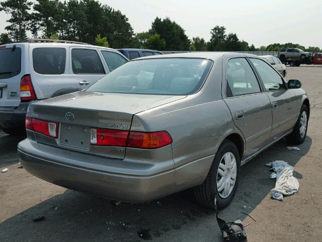 4T1BF22K81U122189 - 2001 TOYOTA CAMRY LE/X GRAY photo 4