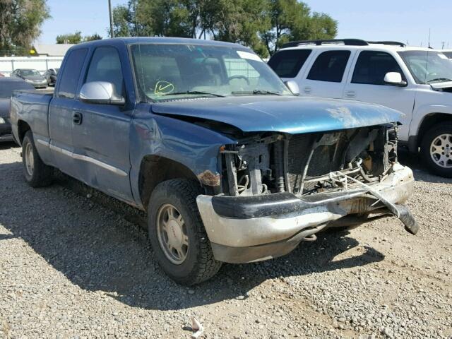 1GTEK19TX1Z242424 - 2001 GMC NEW SIERRA BLUE photo 1