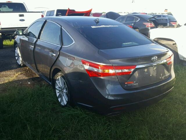 4T1BK1EBXDU033004 - 2013 TOYOTA AVALON GRAY photo 3