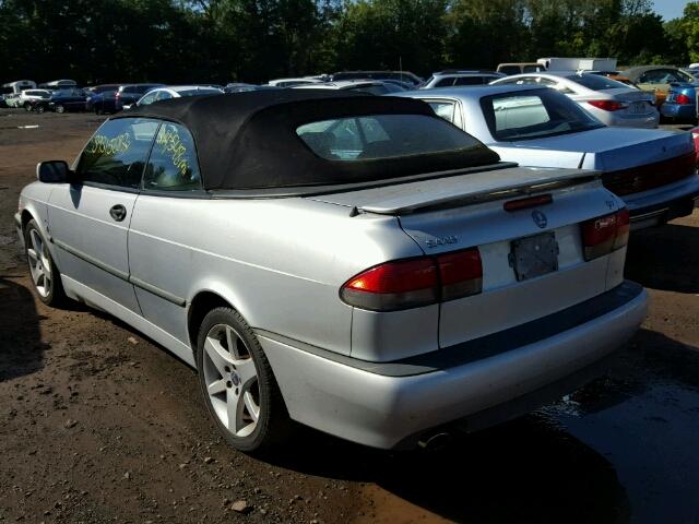 YS3DF78K637005495 - 2003 SAAB 9-3 SE SILVER photo 3