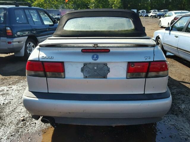 YS3DF78K637005495 - 2003 SAAB 9-3 SE SILVER photo 9