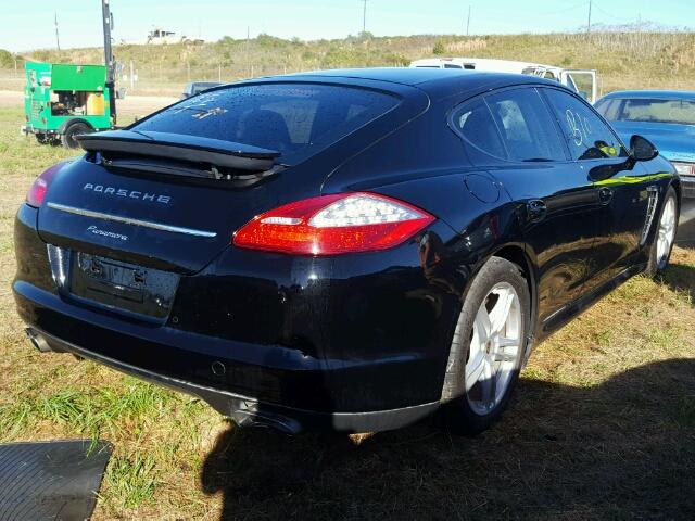 WP0AA2A70BL021747 - 2011 PORSCHE PANAMERA BLACK photo 4