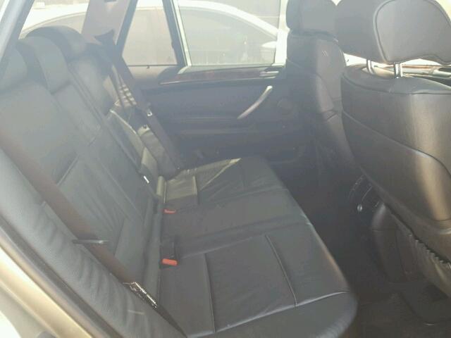 5UXFB53555LV15752 - 2005 BMW X5 GOLD photo 6