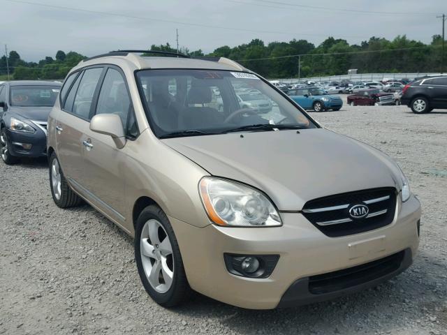 KNAFG526577120895 - 2007 KIA RONDO LX BEIGE photo 1