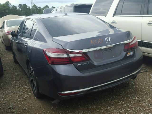 1HGCR2F83GA096434 - 2016 HONDA ACCORD GRAY photo 3