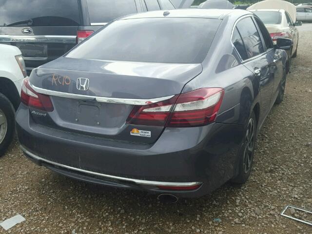 1HGCR2F83GA096434 - 2016 HONDA ACCORD GRAY photo 4