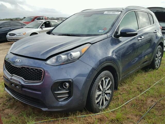 KNDPN3ACXH7176678 - 2017 KIA SPORTAGE GRAY photo 2