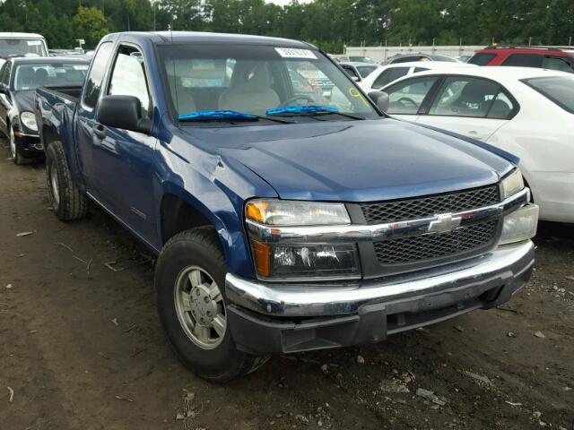 1GCCS196258168283 - 2005 CHEVROLET COLORADO BLUE photo 9