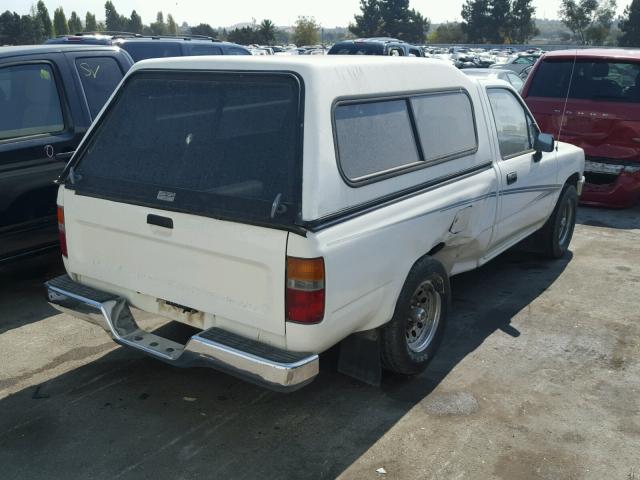 JT4RN81P6N0104373 - 1992 TOYOTA PICKUP 1/2 WHITE photo 4