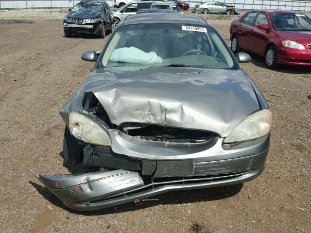 1FAFP55293A229696 - 2003 FORD TAURUS SES GRAY photo 9