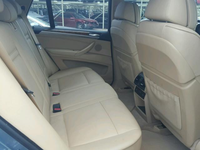 5UXFE43579L263042 - 2009 BMW X5 XDRIVE3 GREEN photo 6