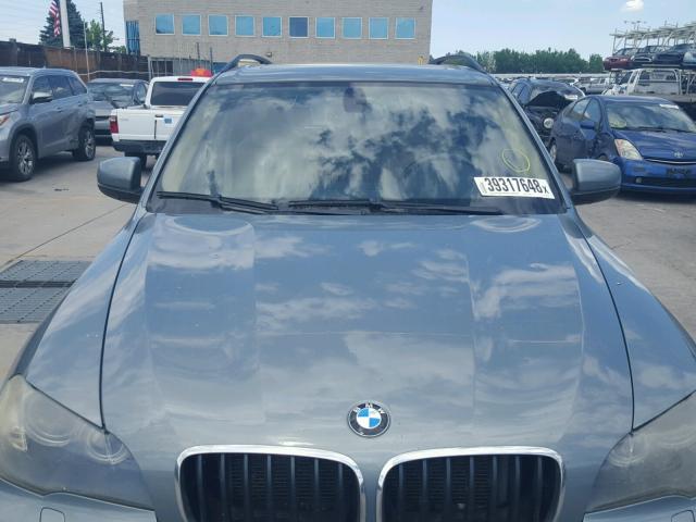 5UXFE43579L263042 - 2009 BMW X5 XDRIVE3 GREEN photo 9