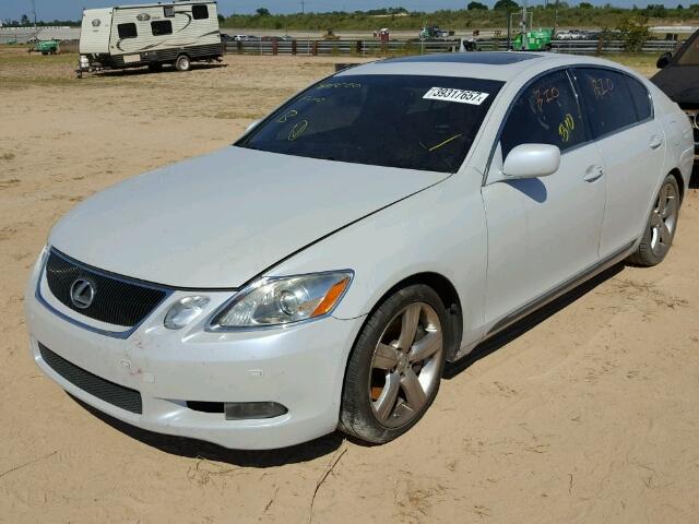 JTHBN96S865014231 - 2006 LEXUS GS GENERAT WHITE photo 2