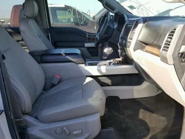 1FTEW1CP2FKD33767 - 2015 FORD F150 SILVER photo 5