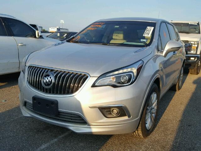 LRBFXASA8HD047314 - 2017 BUICK ENVISION P SILVER photo 2