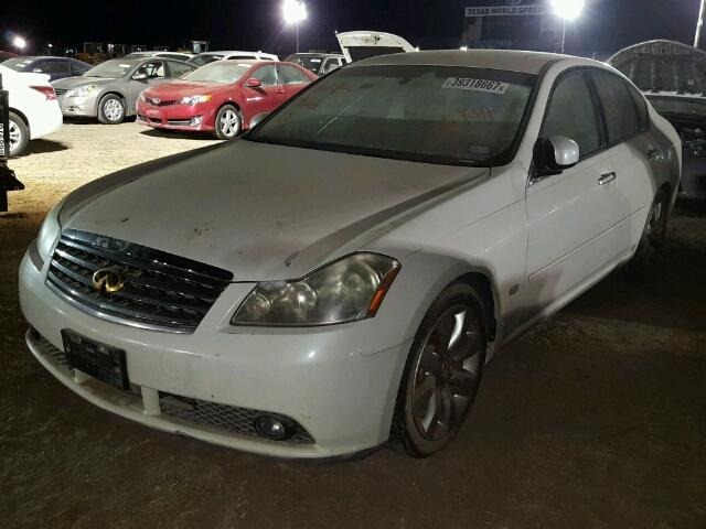 JNKBY01E46M200830 - 2006 INFINITI M45 BASE WHITE photo 2