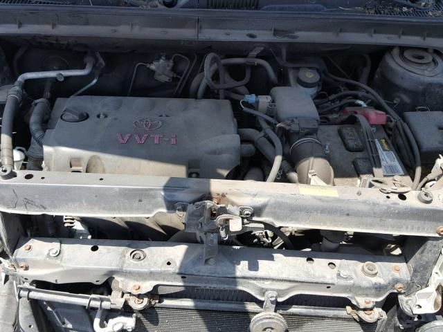 JTLKT334150200929 - 2005 TOYOTA SCION XB Negro foto 7