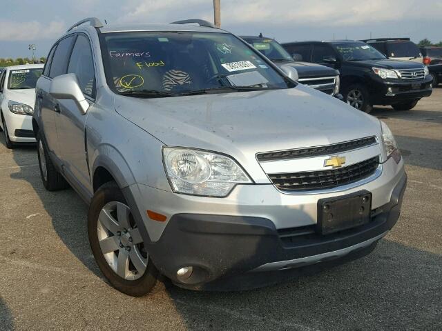 3GNAL2EK6CS642034 - 2012 CHEVROLET CAPTIVA SILVER photo 1