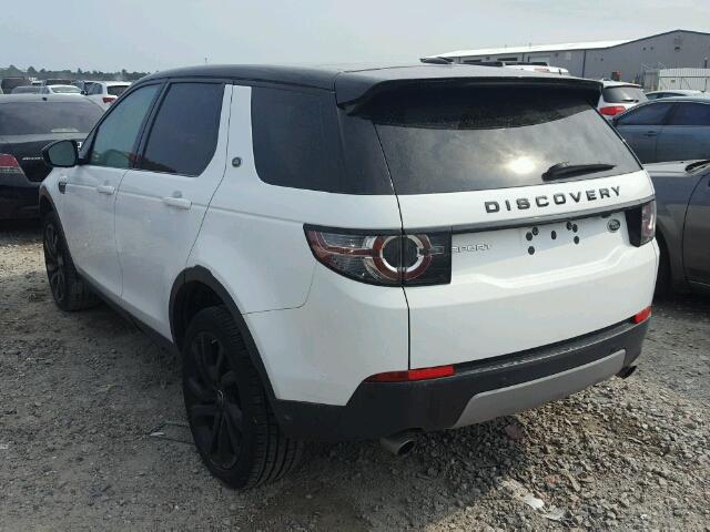 SALCR2BGXFH526938 - 2015 LAND ROVER DISCOVERY WHITE photo 3