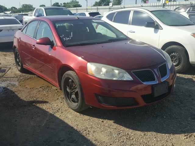 1G2ZA5E09A4132263 - 2010 PONTIAC G6 MAROON photo 1