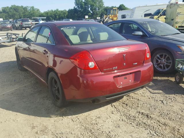 1G2ZA5E09A4132263 - 2010 PONTIAC G6 MAROON photo 3