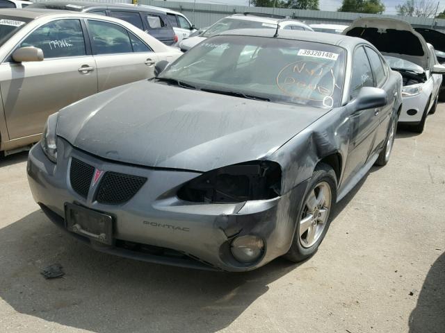 2G2WS542X51142000 - 2005 PONTIAC GRAND PRIX GRAY photo 2
