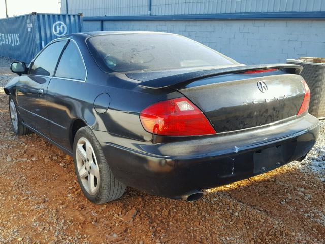 19UYA42601A037121 - 2001 ACURA 3.2CL TYPE BLACK photo 3