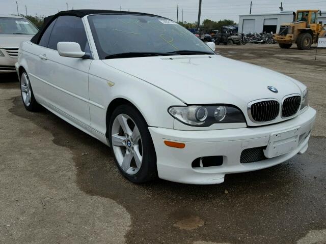 WBABW33445PL37029 - 2005 BMW 325 WHITE photo 1