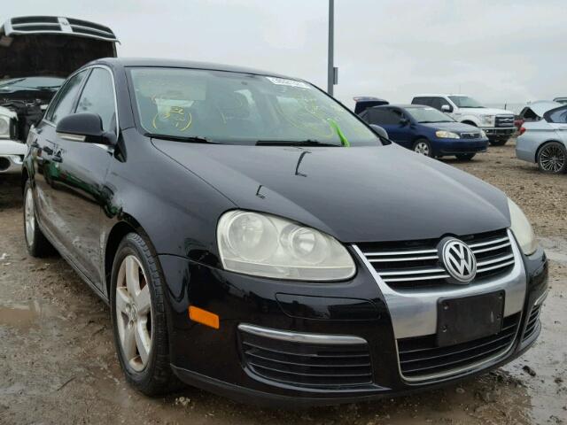 3VWRM71K68M044160 - 2008 VOLKSWAGEN JETTA SE BLACK photo 1