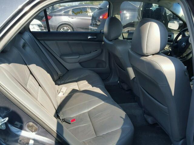 1HGCM66527A029321 - 2007 HONDA ACCORD GRAY photo 6