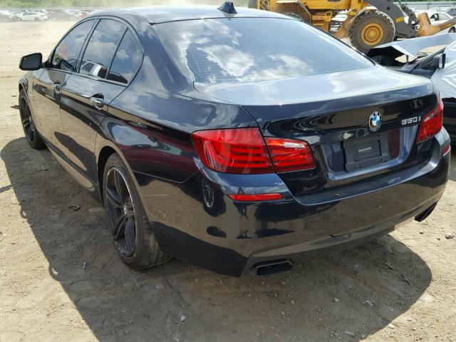 WBAFU9C59BC784672 - 2011 BMW 550 XI BLACK photo 3