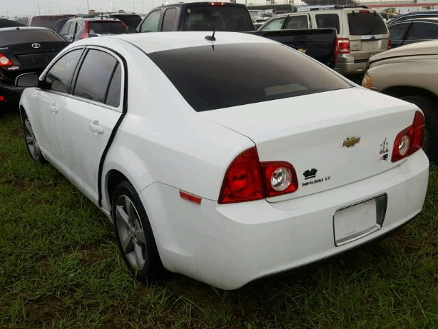 1G1ZC5E17BF320910 - 2011 CHEVROLET MALIBU WHITE photo 3