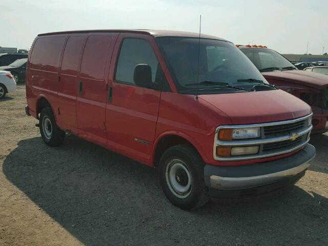 1GCFG25MXY1243897 - 2000 CHEVROLET EXPRESS G2 RED photo 1