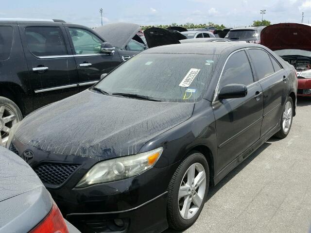 4T1BF3EKXBU163507 - 2011 TOYOTA CAMRY BASE BLACK photo 2