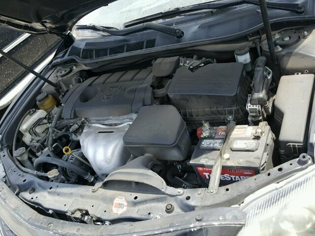 4T1BF3EKXBU163507 - 2011 TOYOTA CAMRY BASE BLACK photo 7