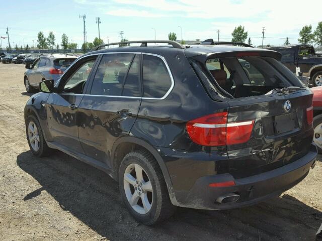 5UXFE83597LZ40385 - 2007 BMW X5 4.8I BLACK photo 3