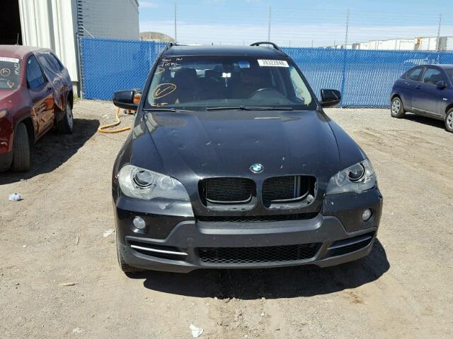 5UXFE83597LZ40385 - 2007 BMW X5 4.8I BLACK photo 9