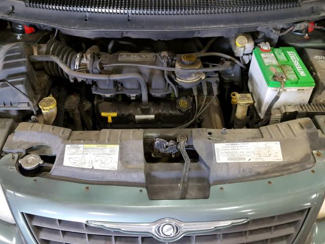 1C4GJ45333B106621 - 2003 CHRYSLER VOYAGER LX GREEN photo 7