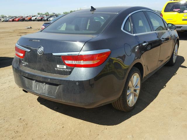 1G4PS5SK9E4230491 - 2014 BUICK VERANO BLACK photo 4