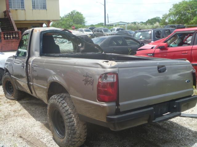 1FTYR10U95PA83881 - 2005 FORD RANGER BEIGE photo 3