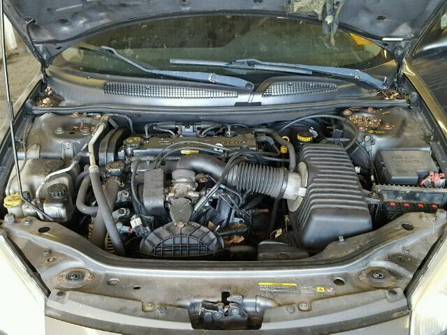 1C3EL46J85N530784 - 2005 CHRYSLER SEBRING GRAY photo 7