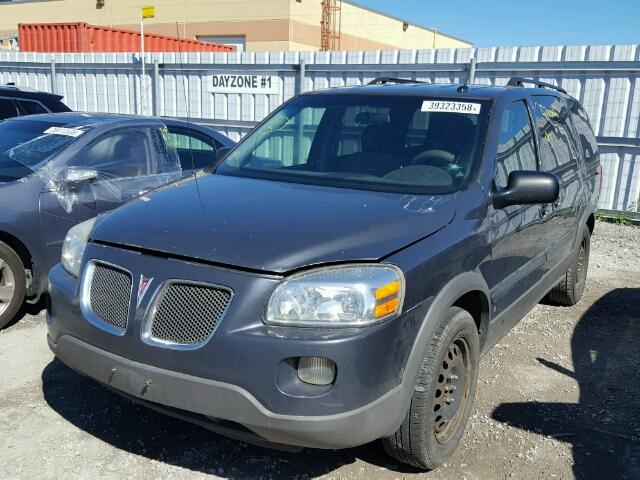 1GMDV23W58D124361 - 2008 PONTIAC MONTANA SV GRAY photo 2