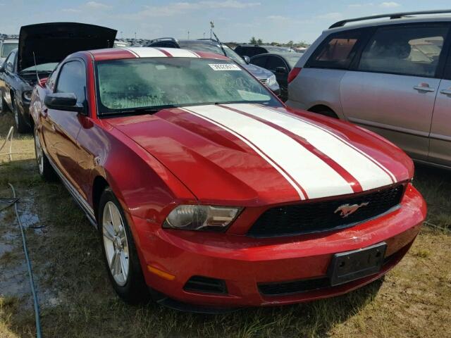 1ZVBP8AN4A5157657 - 2010 FORD MUSTANG RED photo 1